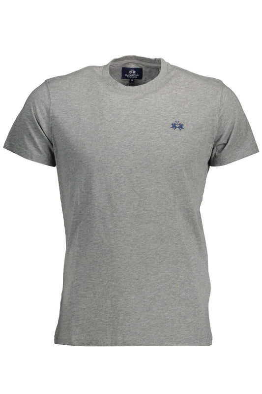 La Martina T-Shirt Maniche Corte Uomo Grigio