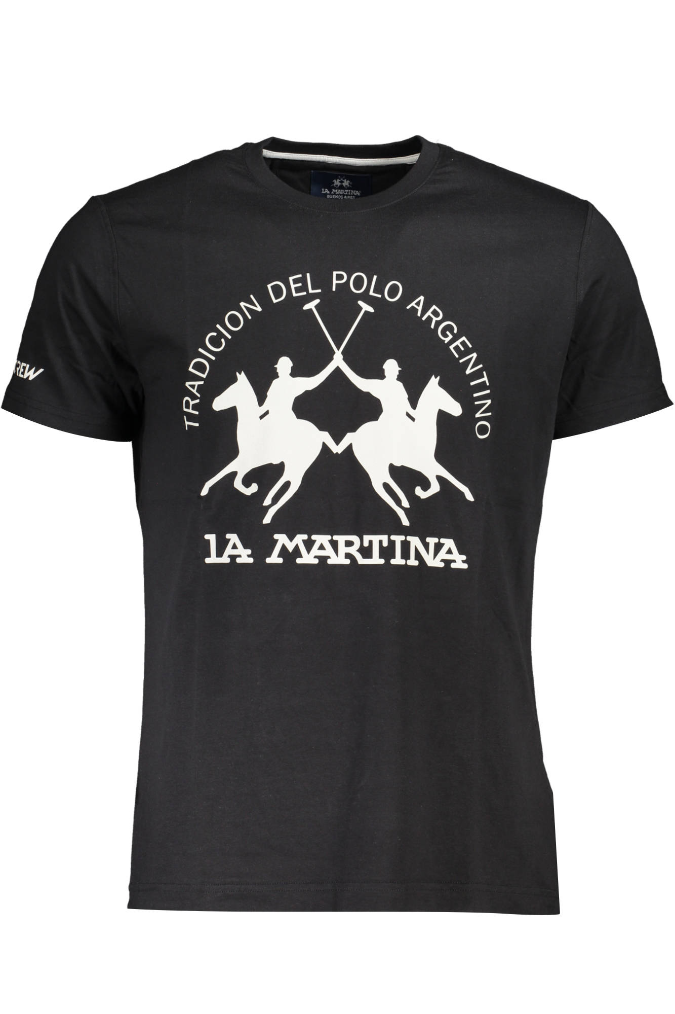 La Martina T-Shirt Maniche Corte Uomo Nero