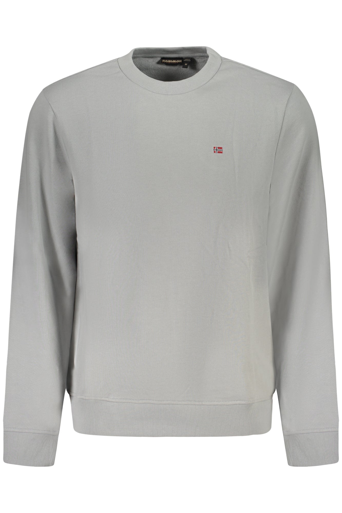 Napapijri Felpa Senza Zip Uomo Grigio