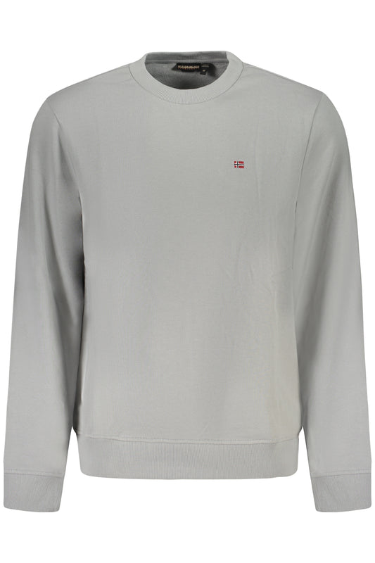 Napapijri Felpa Senza Zip Uomo Grigio