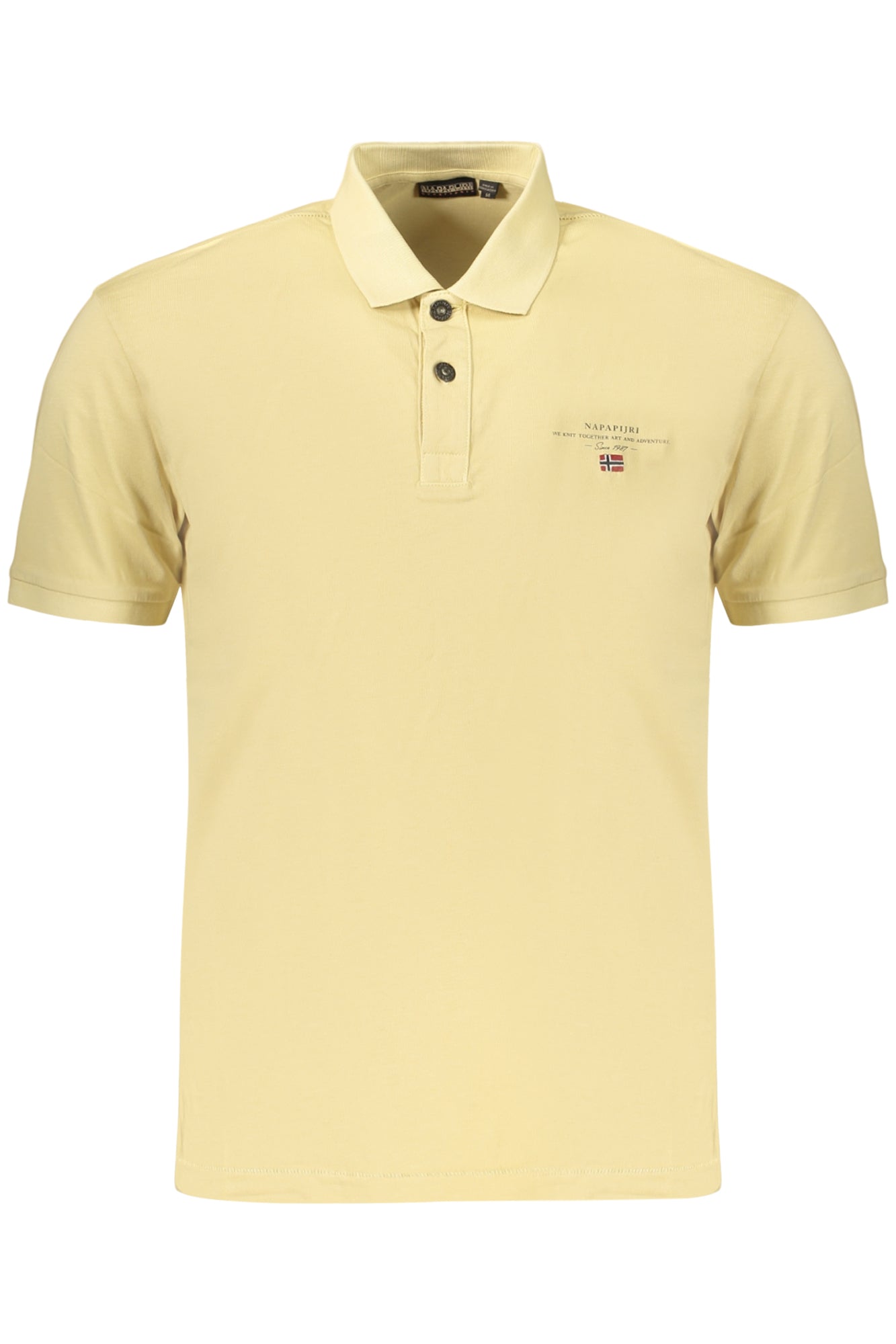 Napapijri Polo Maniche Corte Uomo Beige