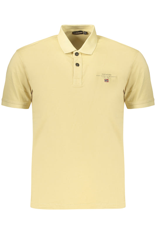 Napapijri Polo Maniche Corte Uomo Beige