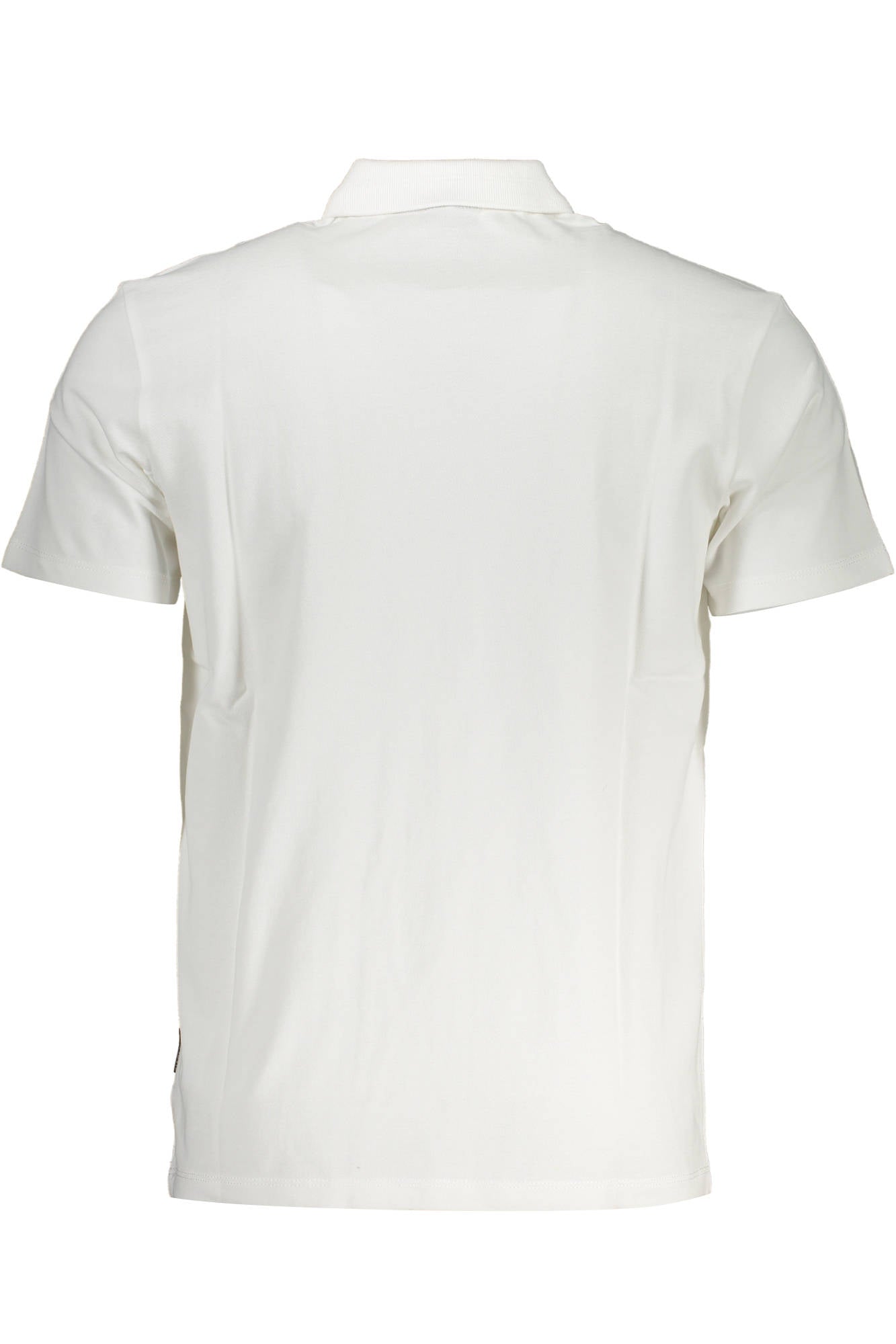 Napapijri Polo Maniche Corte Uomo Bianco
