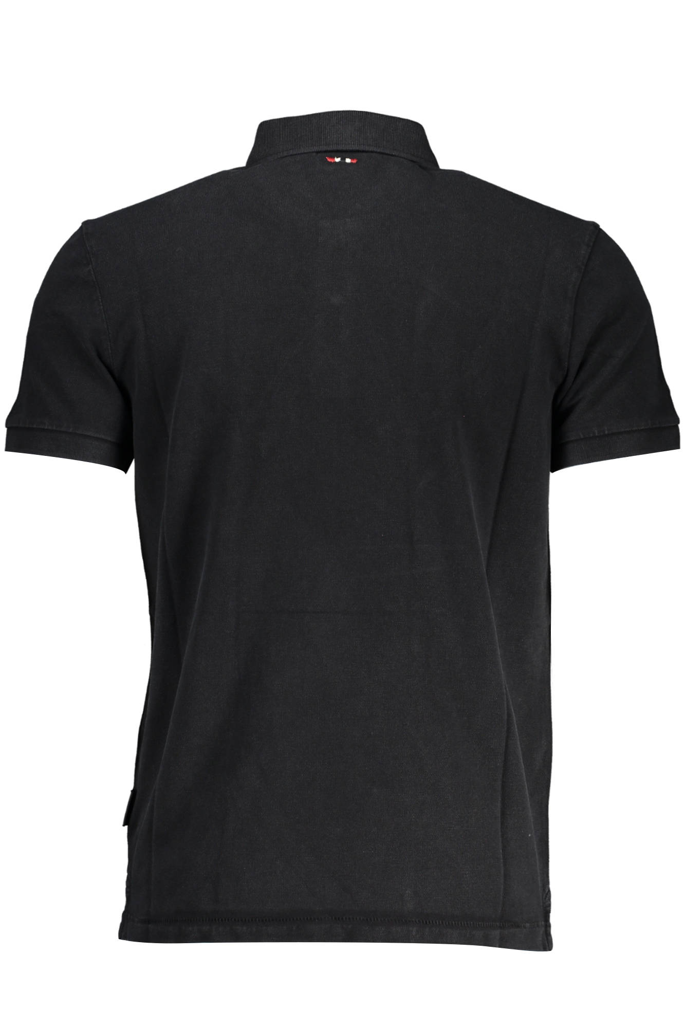 Napapijri Polo Maniche Corte Uomo Nero