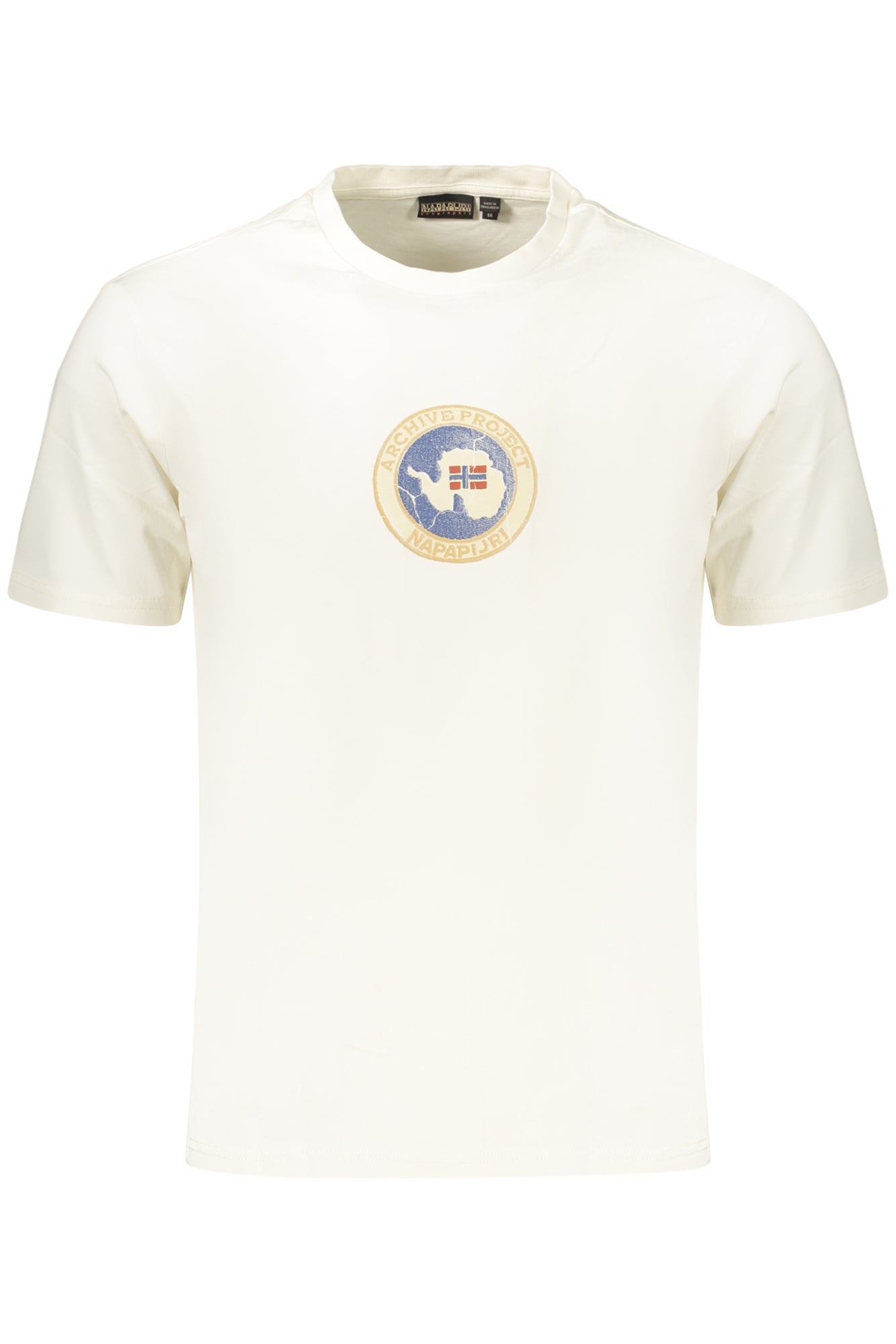 Napapijri T-Shirt Maniche Corte Uomo Bianco