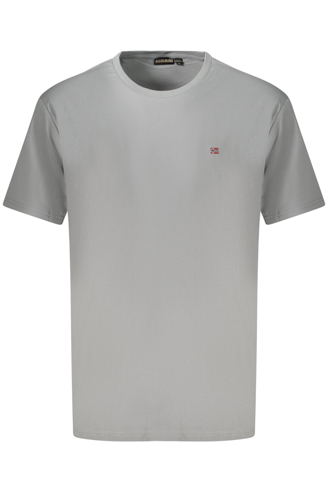 Napapijri T-Shirt Maniche Corte Uomo Grigio
