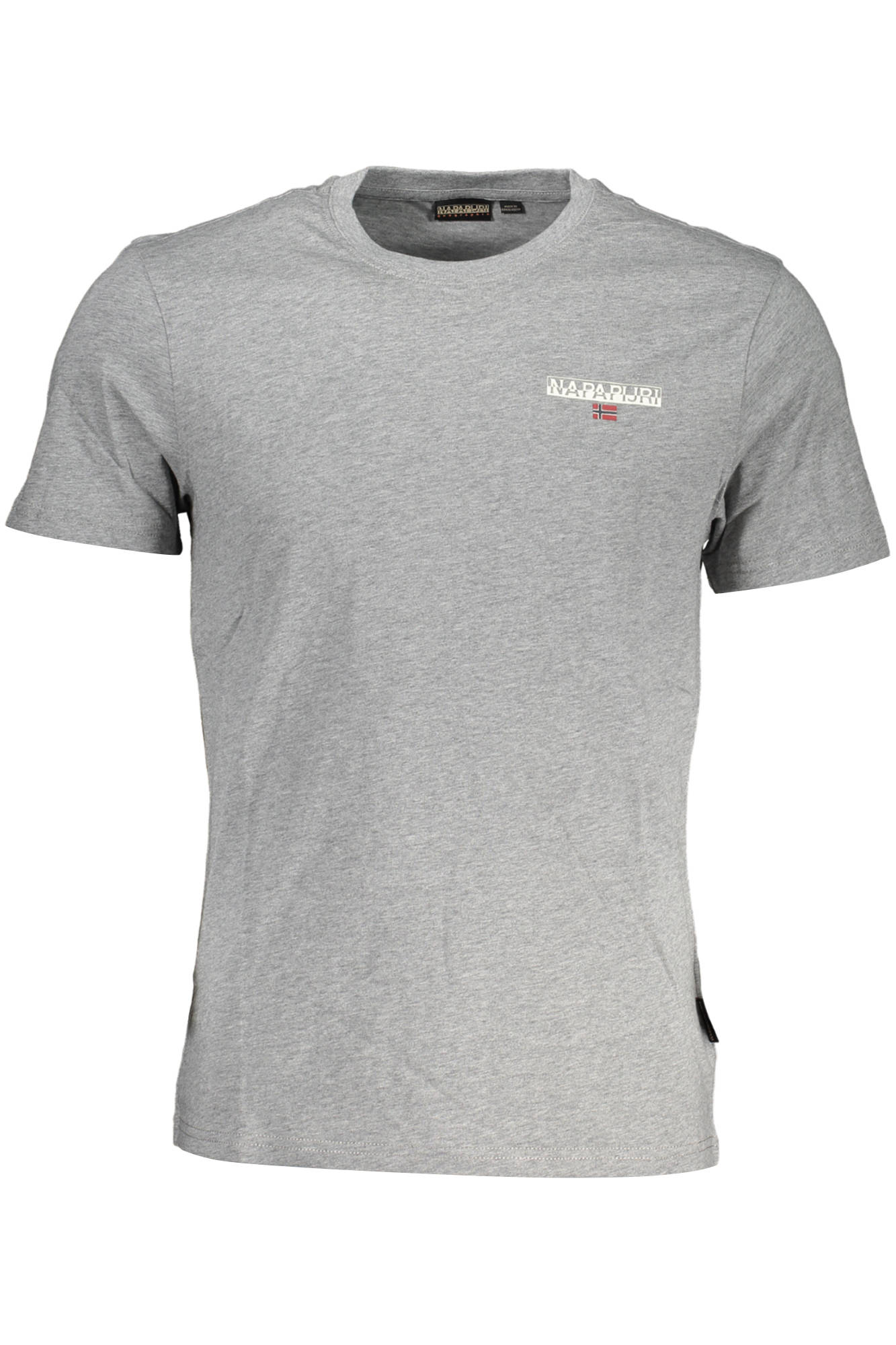 Napapijri T-Shirt Maniche Corte Uomo Grigio
