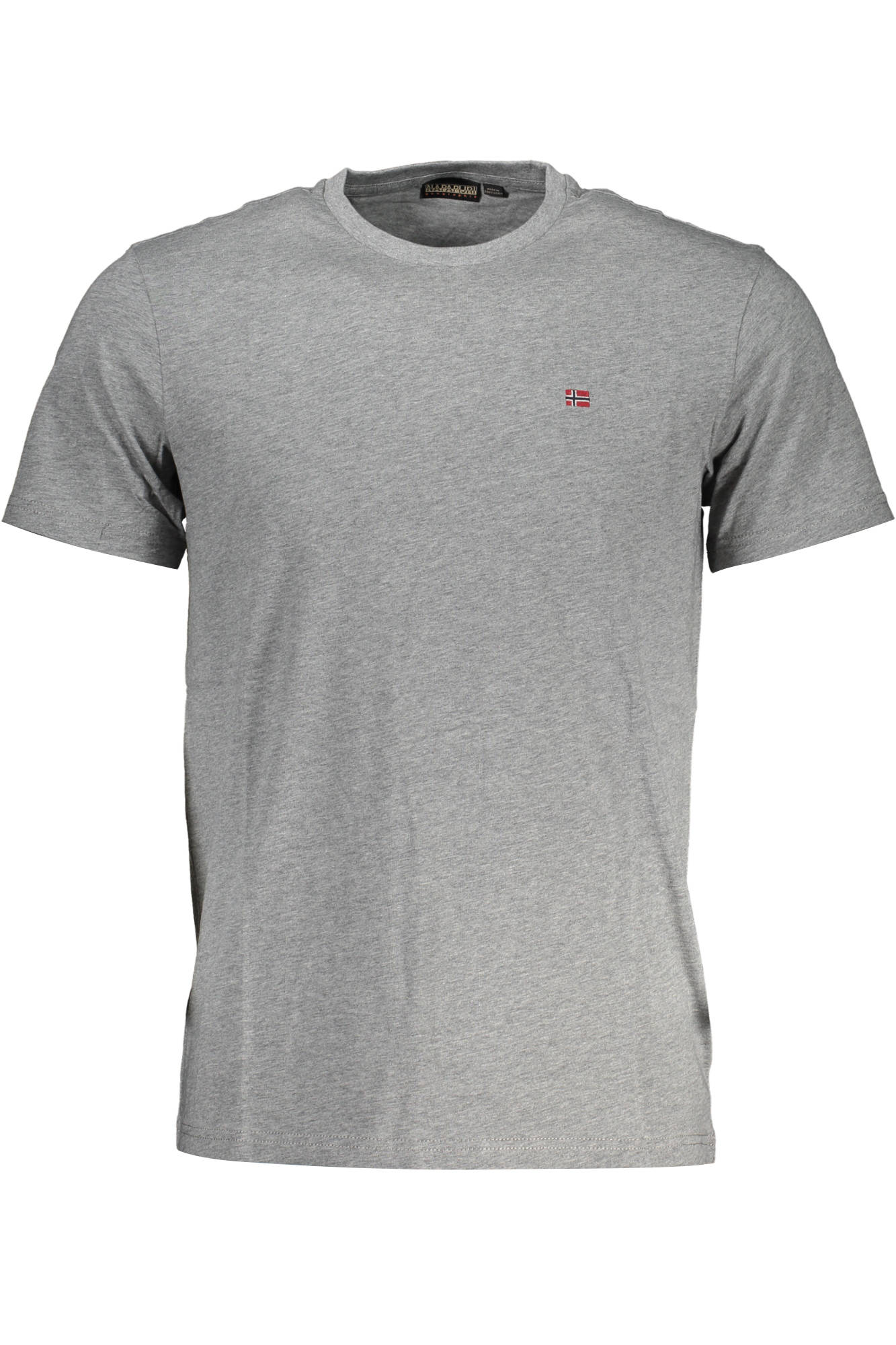Napapijri T-Shirt Maniche Corte Uomo Grigio