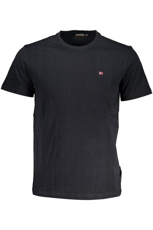 Napapijri T-Shirt Maniche Corte Uomo Nero