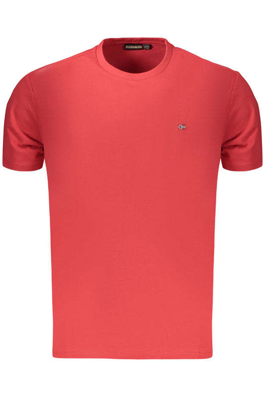 Napapijri T-Shirt Maniche Corte Uomo Rosso