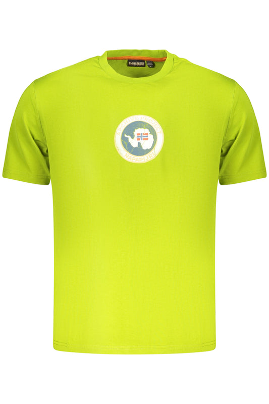 Napapijri T-Shirt Maniche Corte Uomo Verde