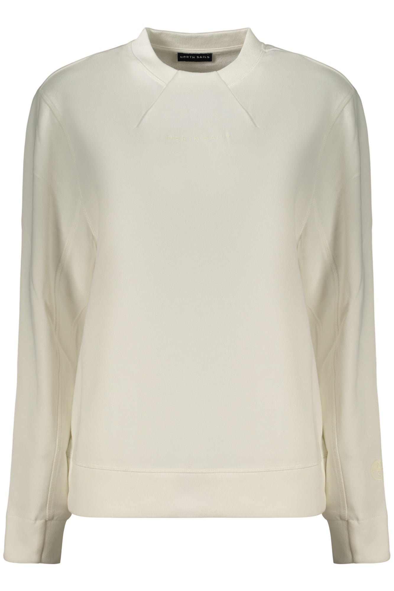 North Sails Felpa Senza Zip Donna Bianco