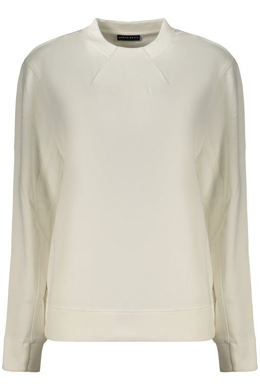 North Sails Felpa Senza Zip Donna Bianco