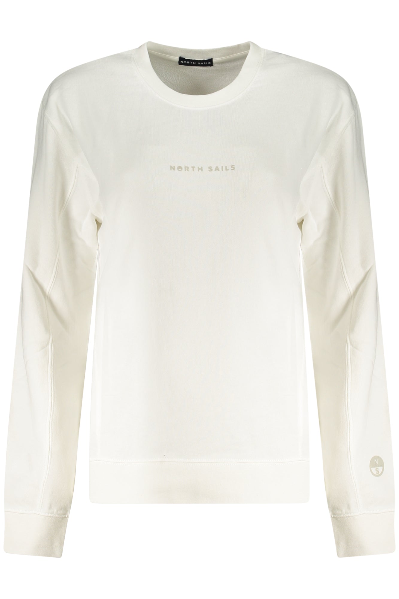 North Sails Felpa Senza Zip Donna Bianco