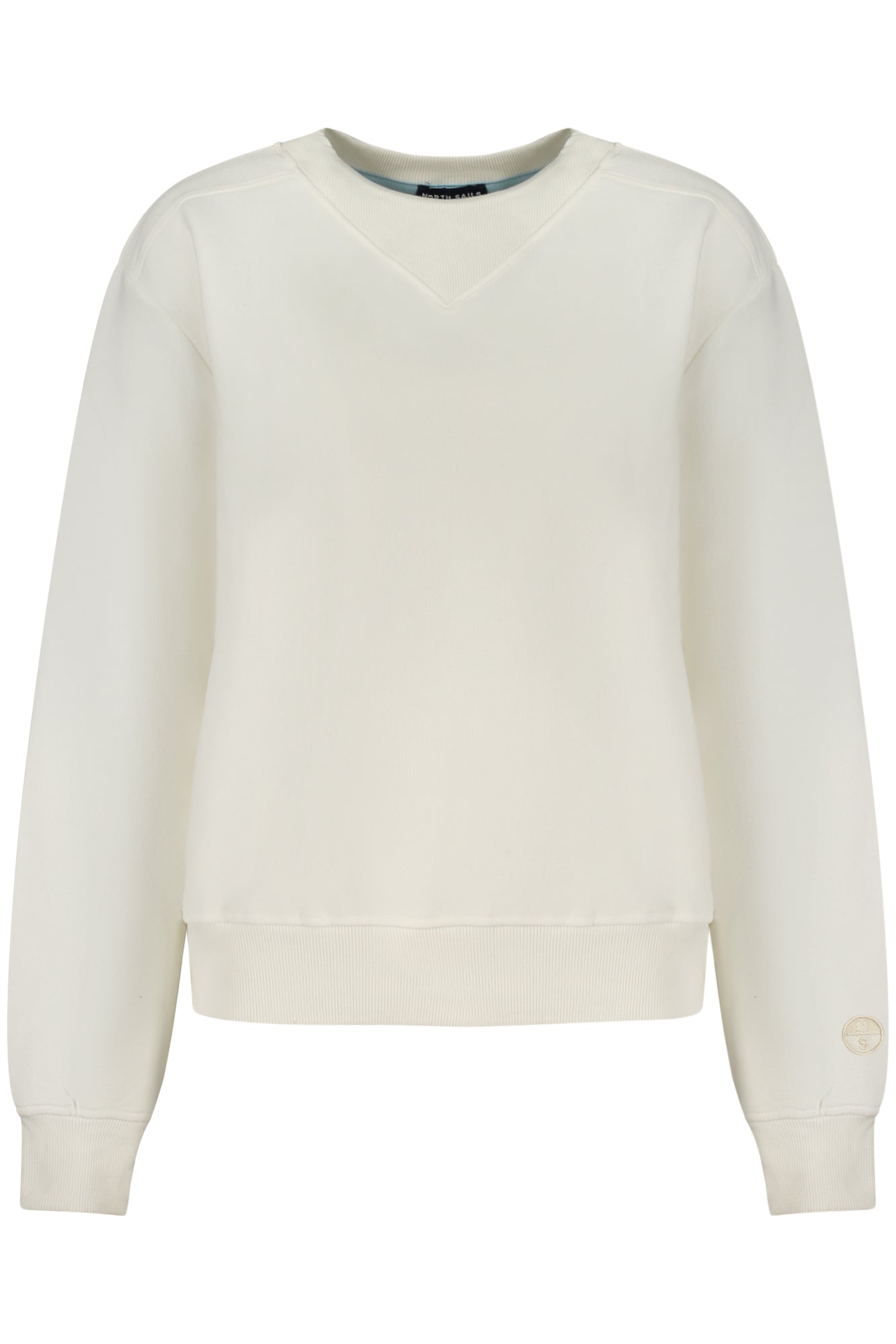 North Sails Felpa Senza Zip Donna Bianco