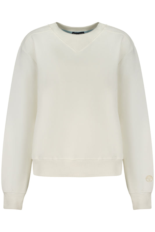 North Sails Felpa Senza Zip Donna Bianco