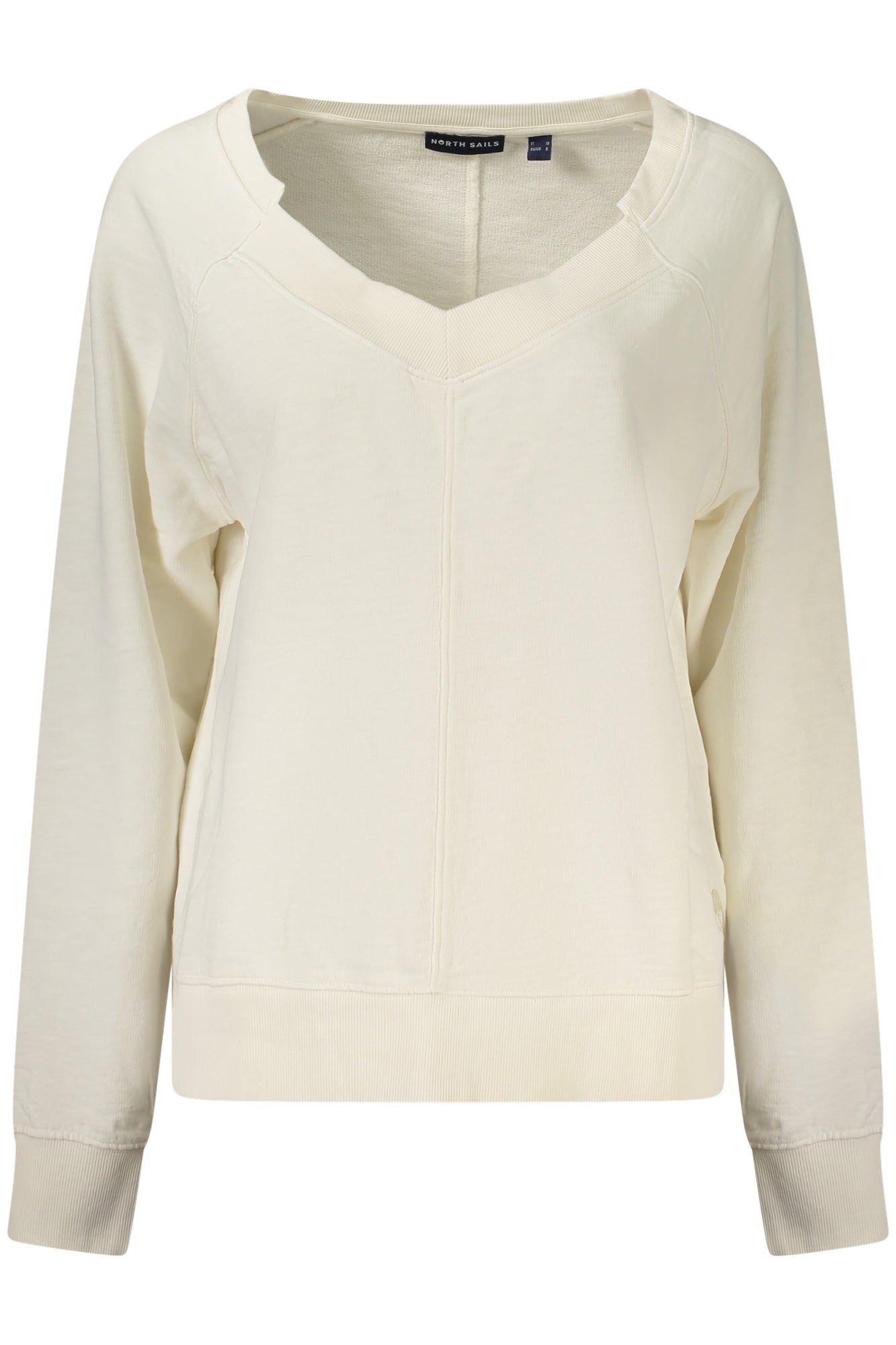North Sails Felpa Senza Zip Donna Bianco