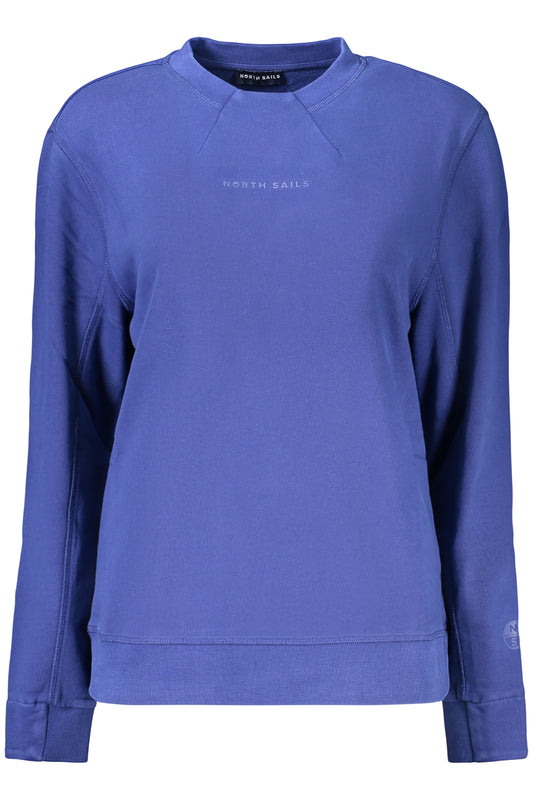 North Sails Felpa Senza Zip Donna Blu