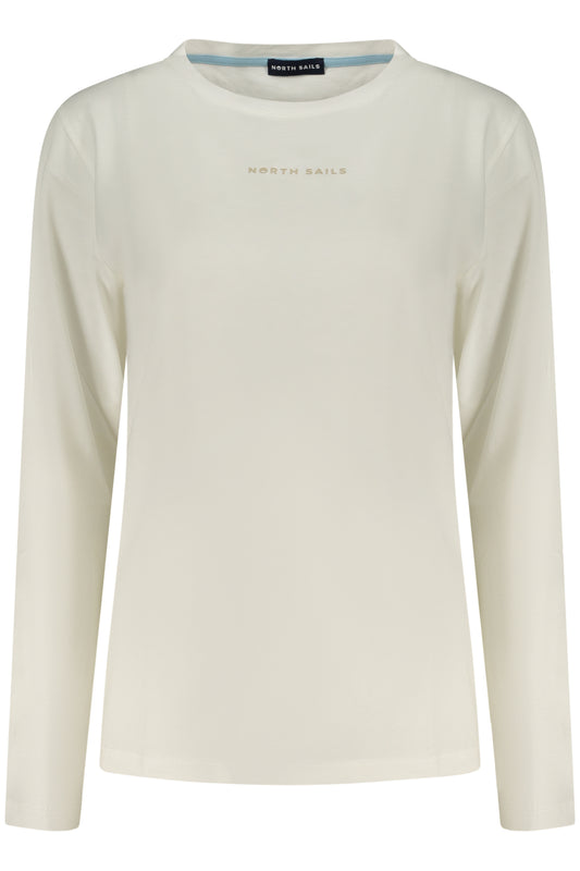 North Sails T-Shirt Maniche Lunghe Donna Bianco