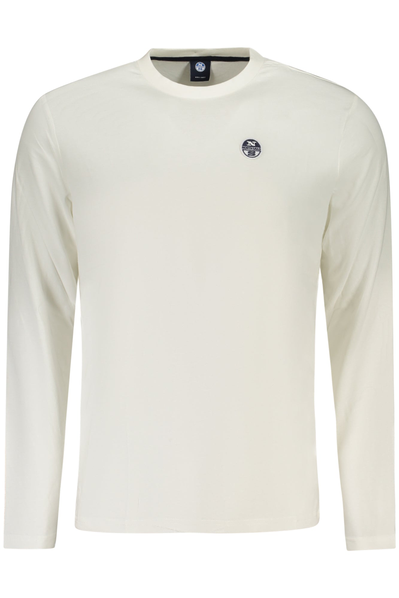 North Sails T-Shirt Maniche Lunghe Uomo Bianco