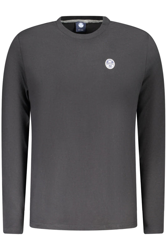 North Sails T-Shirt Maniche Lunghe Uomo Nero