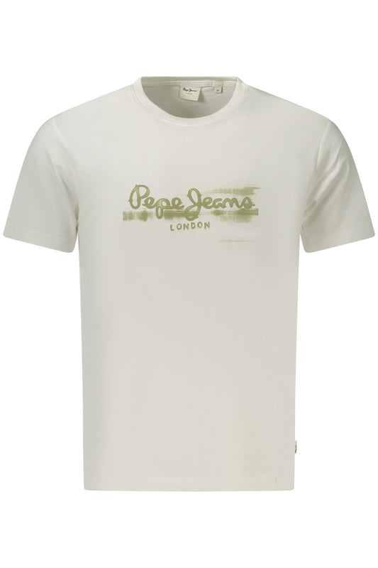 Pepe Jeans T-Shirt Maniche Corte Uomo Bianco