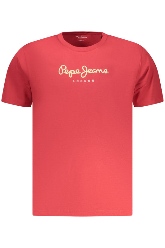 Pepe Jeans T-Shirt Maniche Corte Uomo Rosso