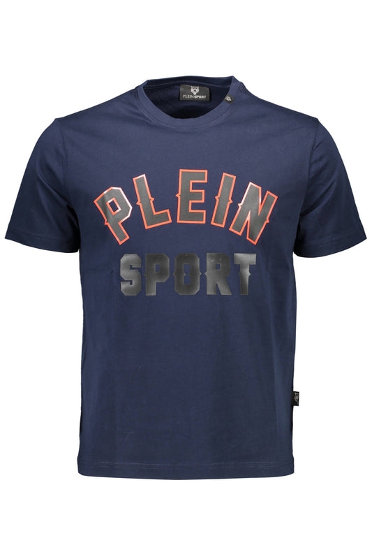 Plein Sport T-Shirt Maniche Corte Uomo Blu
