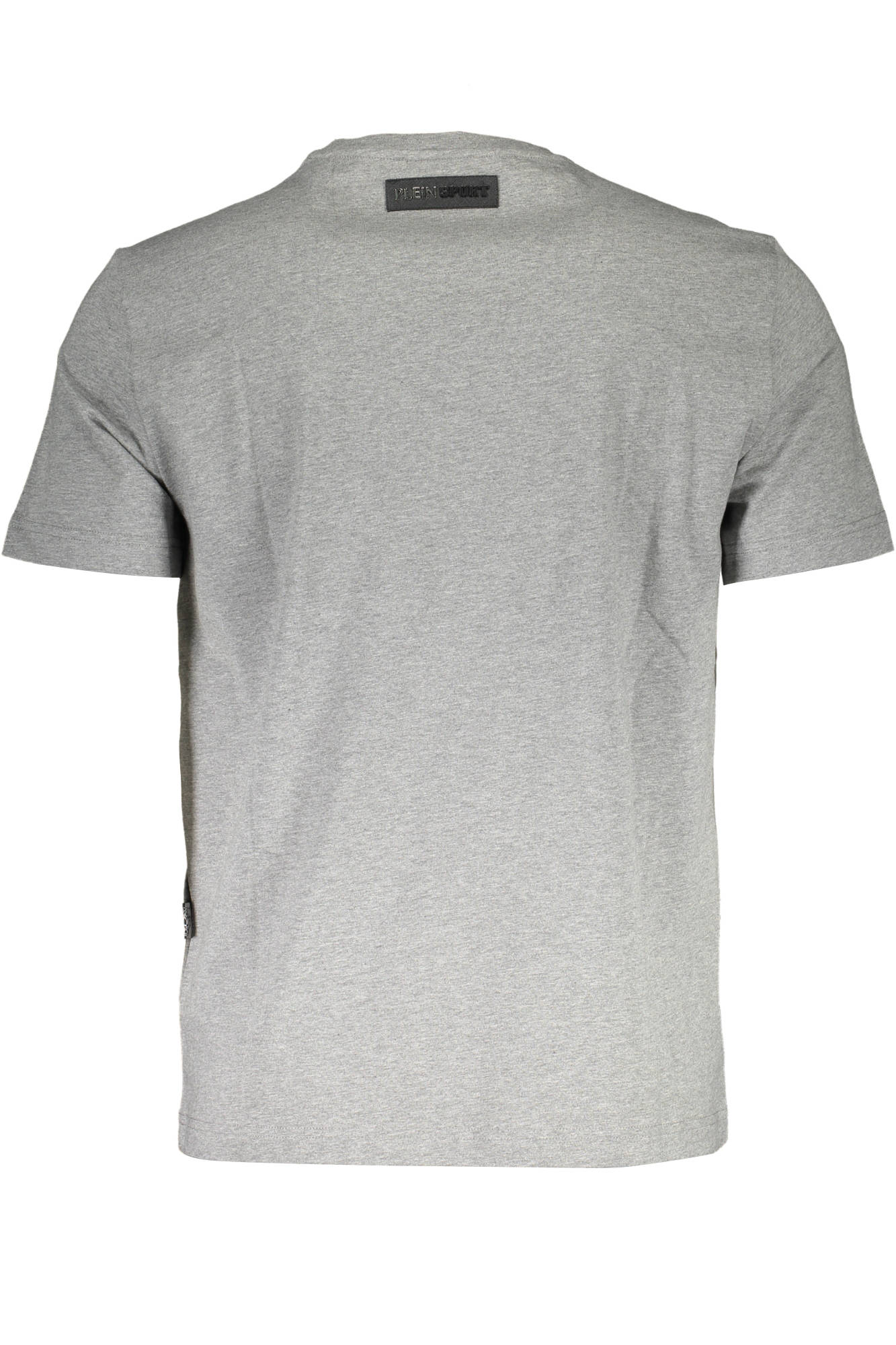 Plein Sport T-Shirt Maniche Corte Uomo Grigio