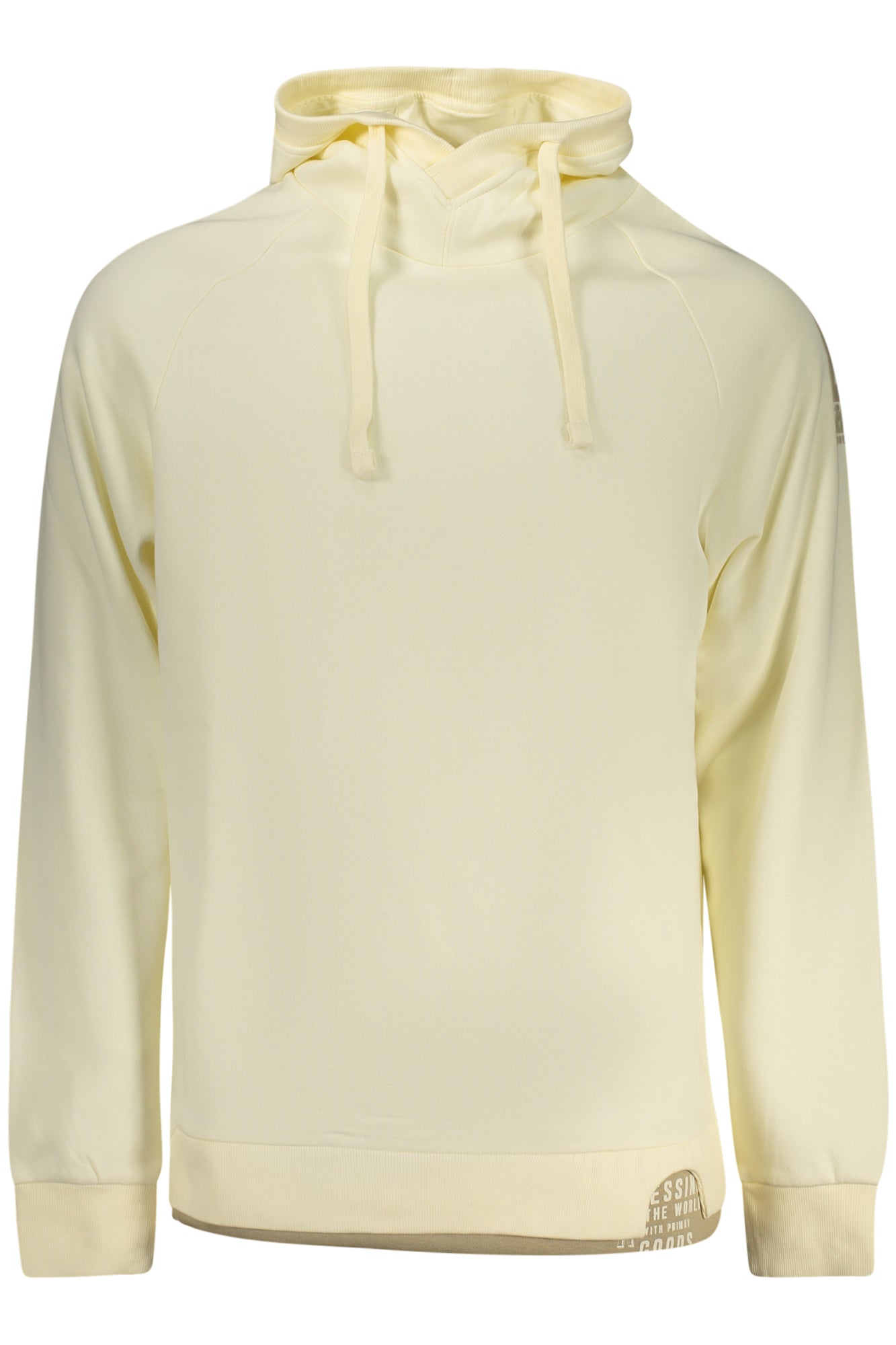 Rifle Felpa Senza Zip Uomo Bianco
